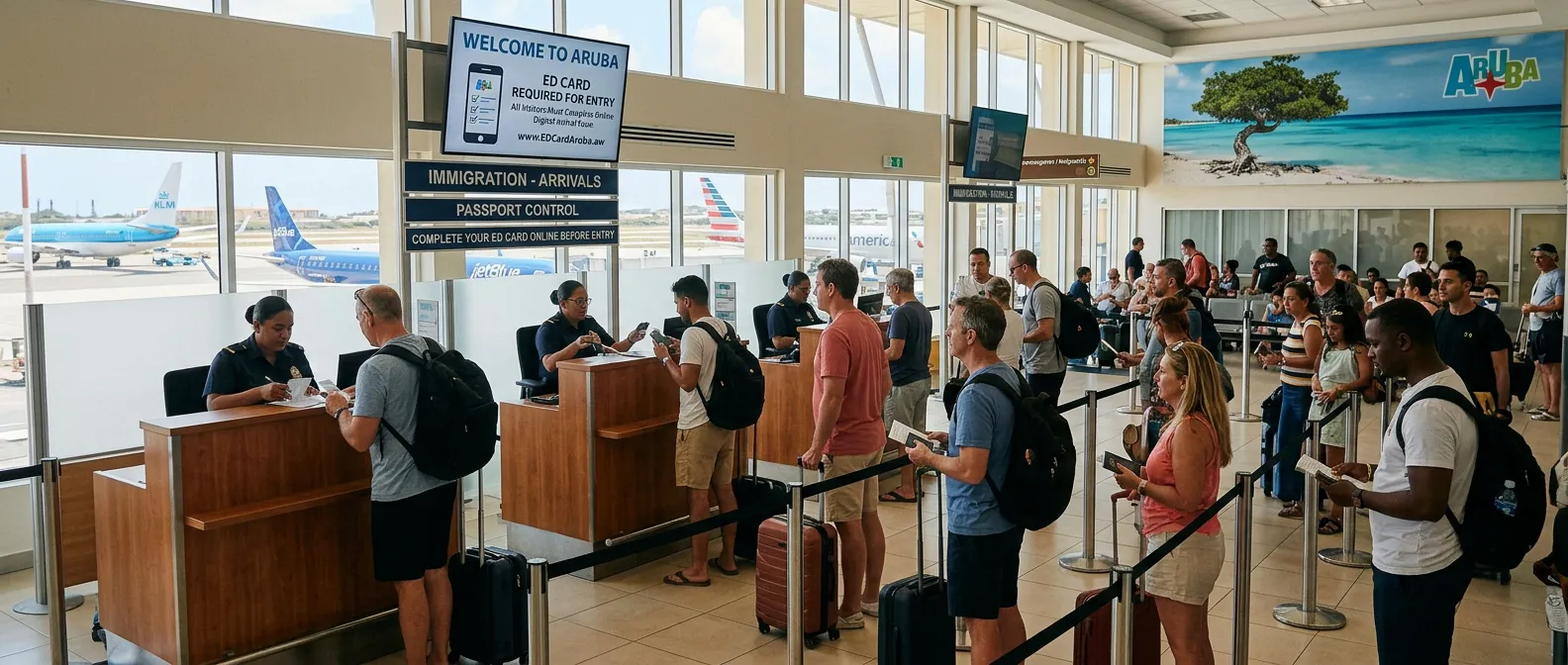Aruba ED Card | Entry Requirements for Visitors - Archive